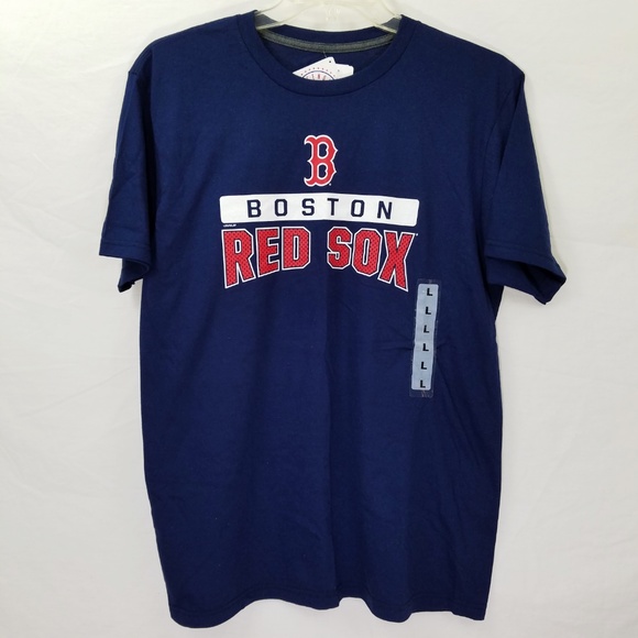 Boston Red Sox Men's Ring-Spun Cotton T-Shirt MLB - Picture 7 of 8